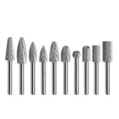 Zestaw frezów trzpieniowych 6mm 10el. (20)