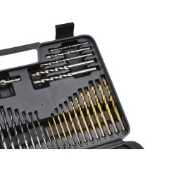 Zestaw osprzętu wiertła bity 110el. (5)