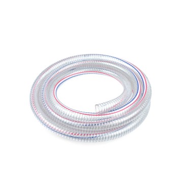 Wąż ssawny 1 cal 1'' 25 mm - wzmacniany drutem 5m (1)