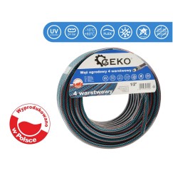 Wąż ogrodowy 4 Warstwowy 1/2" 20m GEKO NEW (198)