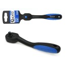 Grzechotka powlekana wygięta 1/4" 72T (12/72)