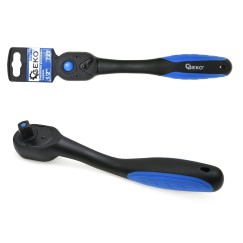 Grzechotka powlekana wygięta 1/2" 72T (6/36)