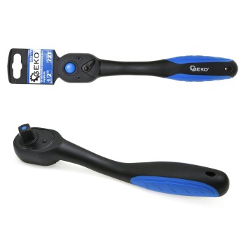 Grzechotka powlekana wygięta 1/2" 72T (6/36)