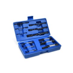 Wykrętaki do zerwanych śrub + wiertła HSS 12el.(40)