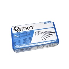 Wykrętaki do zerwanych śrub + wiertła HSS 12el.(40)