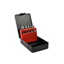 Zestaw pogłębiaczy do metalu 6,3-20,5mm 6szt. HEX (50)