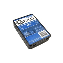 Zestaw pogłębiaczy do metalu 6,3-20,5mm 6szt. HEX (50)