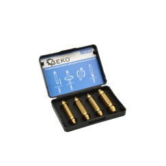 Kpl. dwustronnych wykrętaków do zerwanych śrub 4szt. (100)