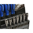 Zestaw wkrętaków, bitów, nasadek 122el. (4)