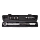 Klucz dynamometryczny 1/2"  28-210Nm + nasadki i przedłużka (10)