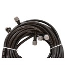 Mgiełka ogrodowa - wąż +  zraszacze do nawadniania 10m (50)