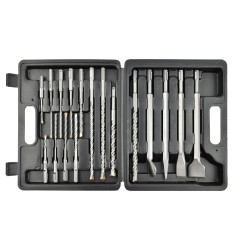 Zestaw wierteł i dłut SDS Plus 17el.(4)