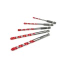 Kpl. wierteł uniwersalnych 5szt. 4-10mm (150)