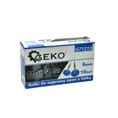 Kołki do naprawy opon z łatką 6mm 10szt. (48)