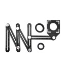 Szablon-Przymiar do otworów płytek 6 ramion (72)