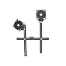 Szablon-Przymiar do otworów płytek 2 głowice (50)