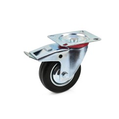 Koło obrotowe z hamulcem 100mm (35)