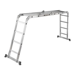 Drabina przegubowa wielofunkcyjna 4,7m + podesty (1)