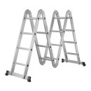 Drabina przegubowa wielofunkcyjna 4,7m + podesty (1)