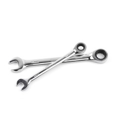 Zestaw kluczy płasko-oczkowych z grzechotką 12szt. 8-19mm (10)