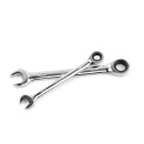 Zestaw kluczy płasko-oczkowych z grzechotką 12szt. 8-19mm (10)