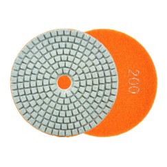 Tarcza polerska do szlifowania gresu na mokro 100mm GR200 (5/250)