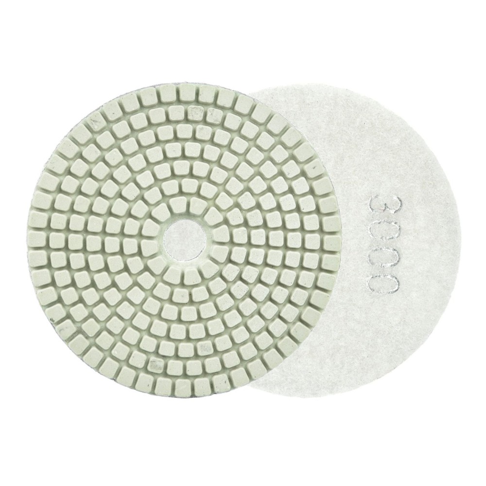 Tarcza polerska do szlifowania gresu na mokro 100mm GR3000 (5/25/250)