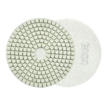Tarcza polerska do szlifowania gresu na mokro 100mm GR3000 (5/25/250)