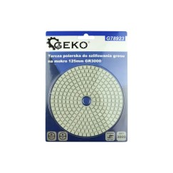 Tarcza polerska do szlifowania gresu na mokro 125mm GR3000 (5/25/250)