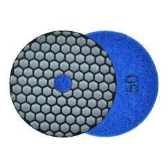 Tarcza polerska do szlifowania gresu na sucho 100mm GR50 (5/250))