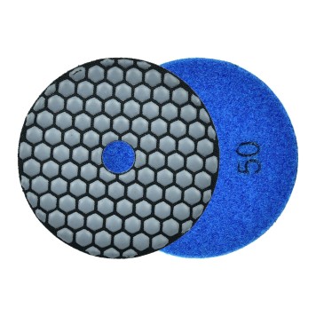 Tarcza polerska do szlifowania gresu na sucho 100mm GR50 (5/250))