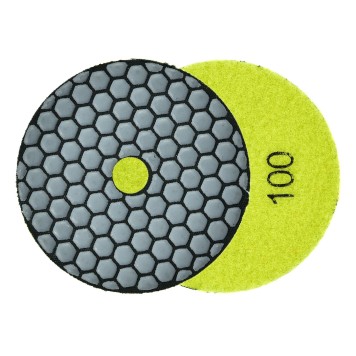 Tarcza polerska do szlifowania gresu na sucho 100mm GR100 (5/250)