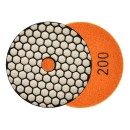 Tarcza polerska do szlifowania gresu na sucho 100mm GR200 (5/250)