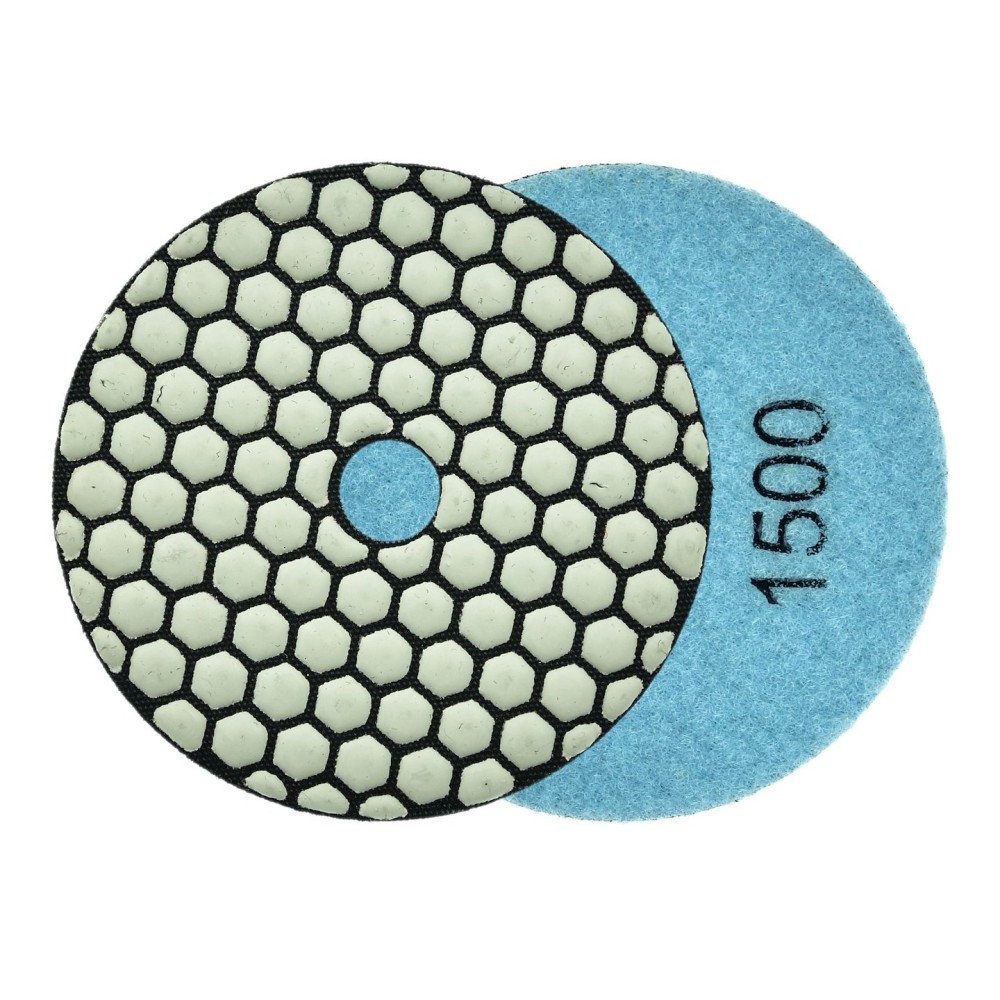 Tarcza polerska do szlifowania gresu na sucho 100mm GR1500 (5/25/250)