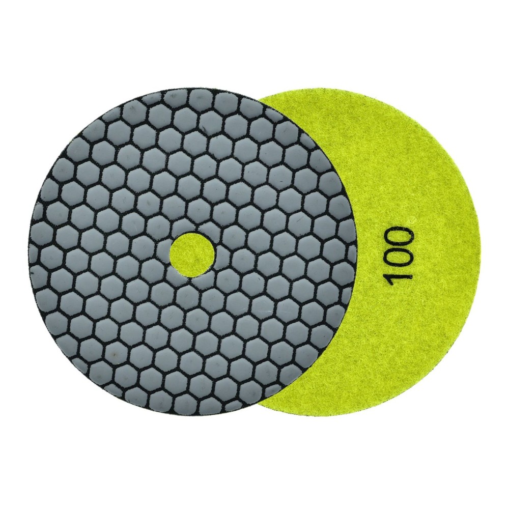 Tarcza polerska do szlifowania gresu na sucho 125mm GR100 (5/25/250)