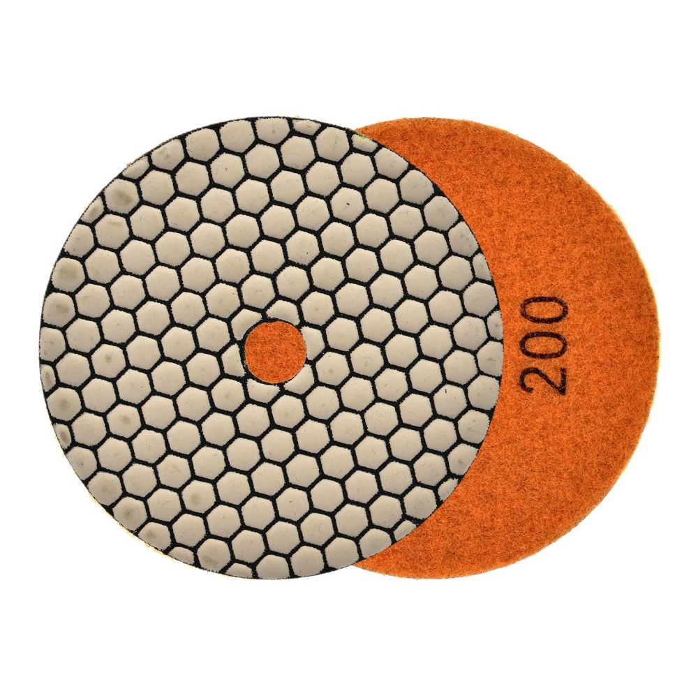 Tarcza polerska do szlifowania gresu na sucho 125mm GR200 (5/25/250)