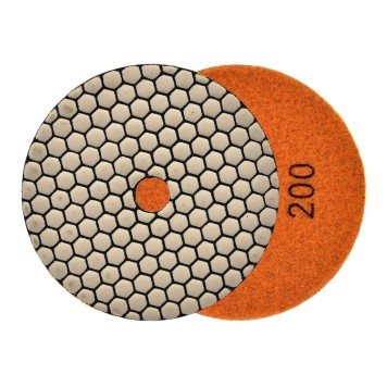 Tarcza polerska do szlifowania gresu na sucho 125mm GR200 (5/25/250)