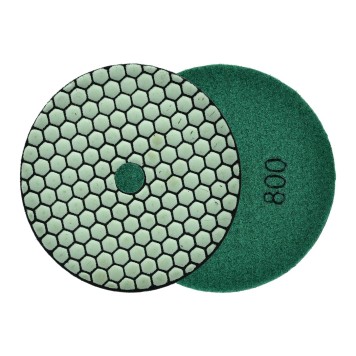 Tarcza polerska do szlifowania gresu na sucho 125mm GR800 (5/25/250)