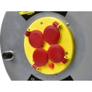 Przedłużacz elektryczny bębnowy metalowy 3x2,5mm 25m (2)