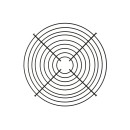 Kratka wlotu powietrza do nagrzewnicy olejowej z odprowadzaczem spalin 40 KW