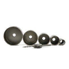 Zestaw otwornic z widią do betonu 6el. (4)