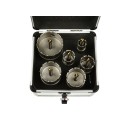 Kpl. otwornic widiowych do metalu z wiertłem tytanowym 6szt. 22-65mm (12)