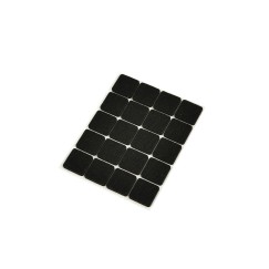 Podkładki filcowe pod meble prostokątne 20x20mm 20szt.(25/250)
