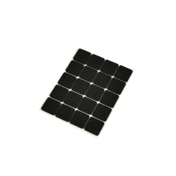 Podkładki filcowe pod meble prostokątne 20x20mm 20szt.(25/250)