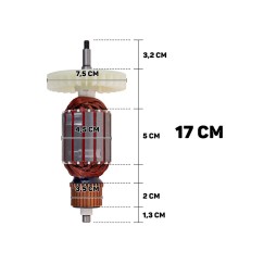 Wirnik do piły elektrycznej łańcuchowej ( straight engine) 2400W (1)