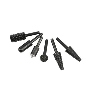 Zestaw frezów trzpieniowych do metalu i drewna 6mm 6el. (60)