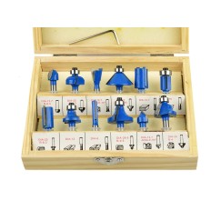 Frezy kształtowe do drewna 12 el./6mm/ (40)