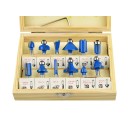 Frezy kształtowe do drewna 12 el./6mm/ (40)