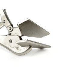 Zaciskowe szczypce spawalnicze 250mm płaskie (20)