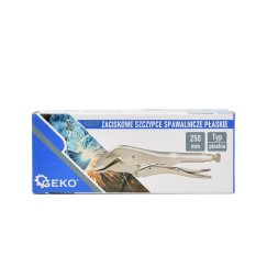 Zaciskowe szczypce spawalnicze 250mm płaskie (20)